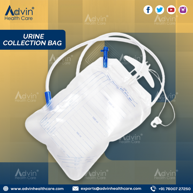 Urine Collection Bag Manufacturer, Adults, Disposable